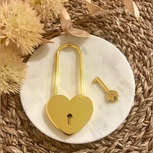 Heart Lock and Key
